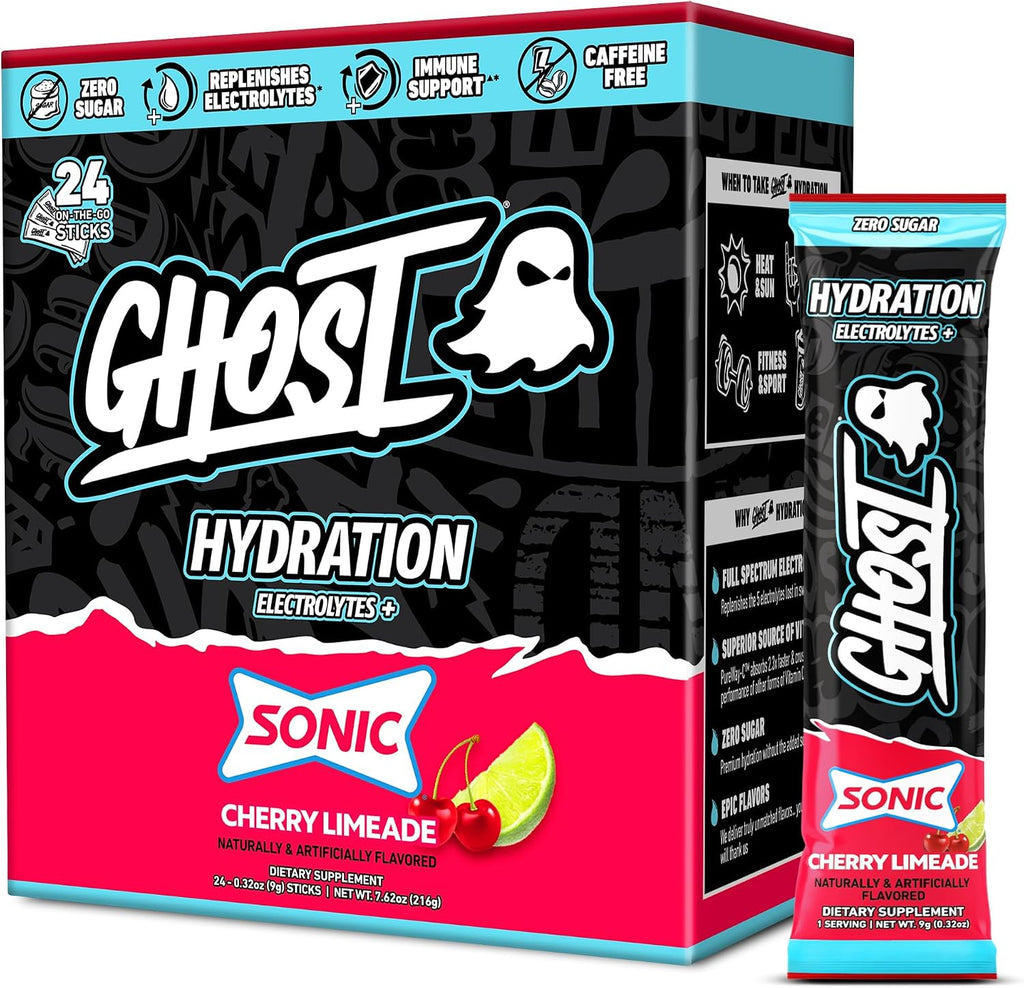 GHOST Hydration Electrolyte Powder Packets