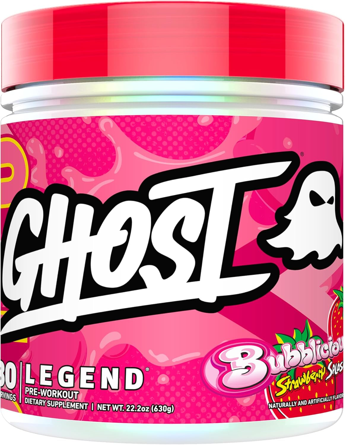 GHOST Legend Pre-Workout Powder, Sydney Cummings Mango Colada, 20 Servings