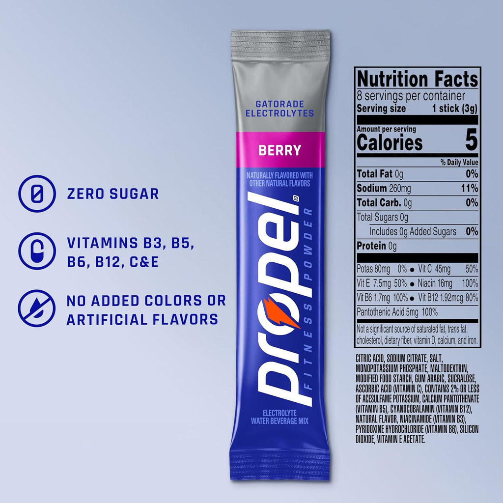 Propel Electrolyte Powder Packets