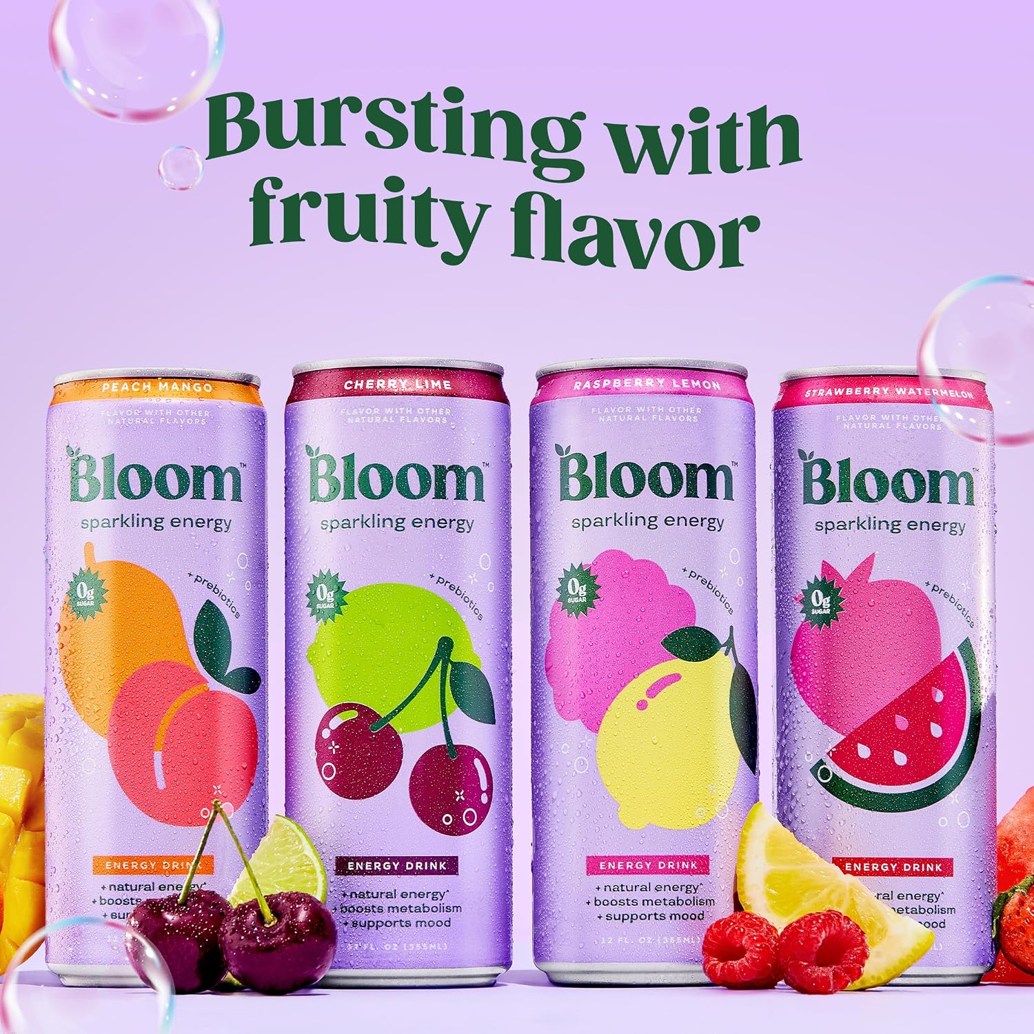 ALL Bloom Nutrition Sparkling Energy Drink