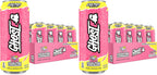 GHOST Energy Drink, Zero Sugars, 12-Pack, Sour Strips Appleberry, 16Oz