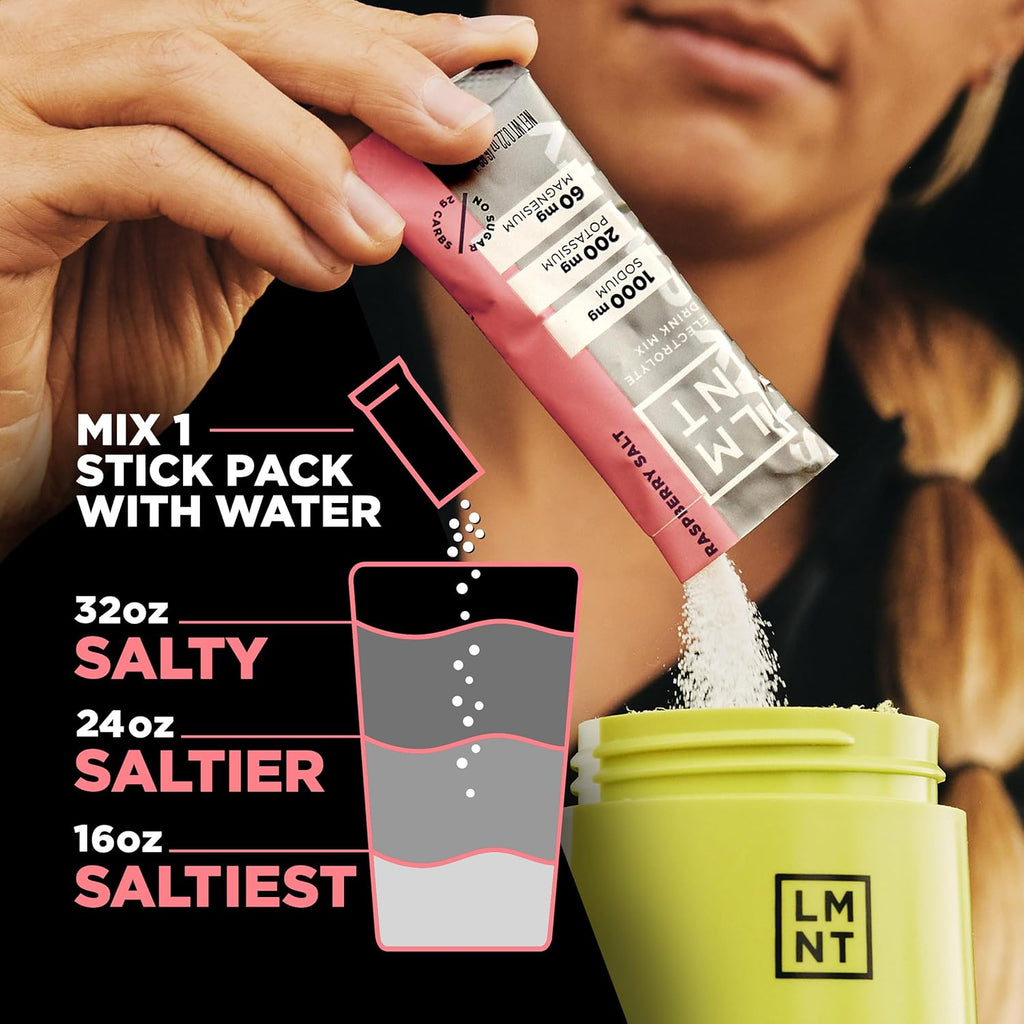 LMNT Zero Sugar Electrolyte Packets