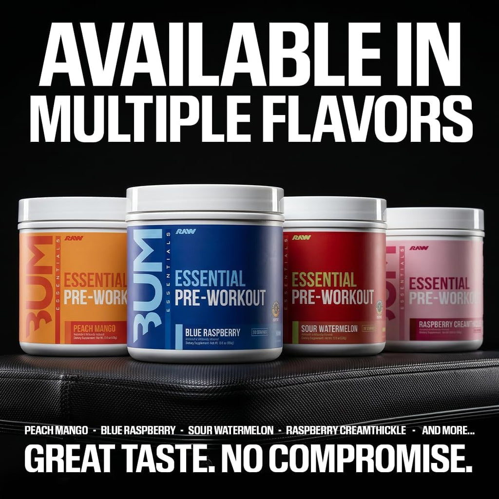 RAW Nutrition Pre Workout Powder
