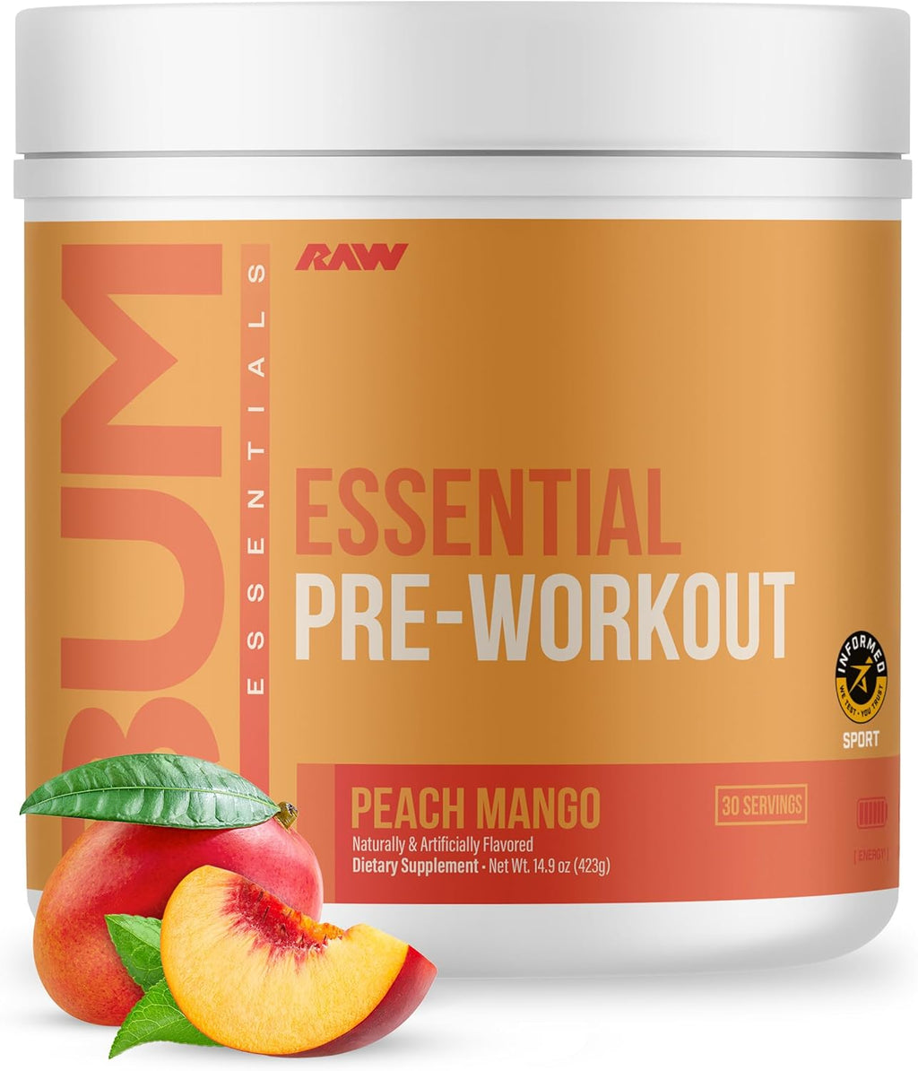 RAW Nutrition Pre Workout Powder