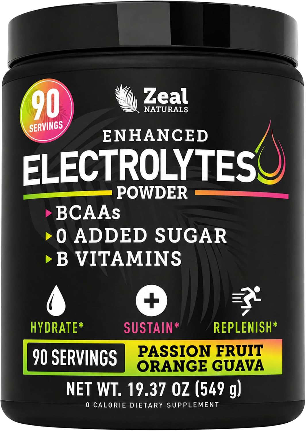 Zeal Naturals Electrolyte Powder