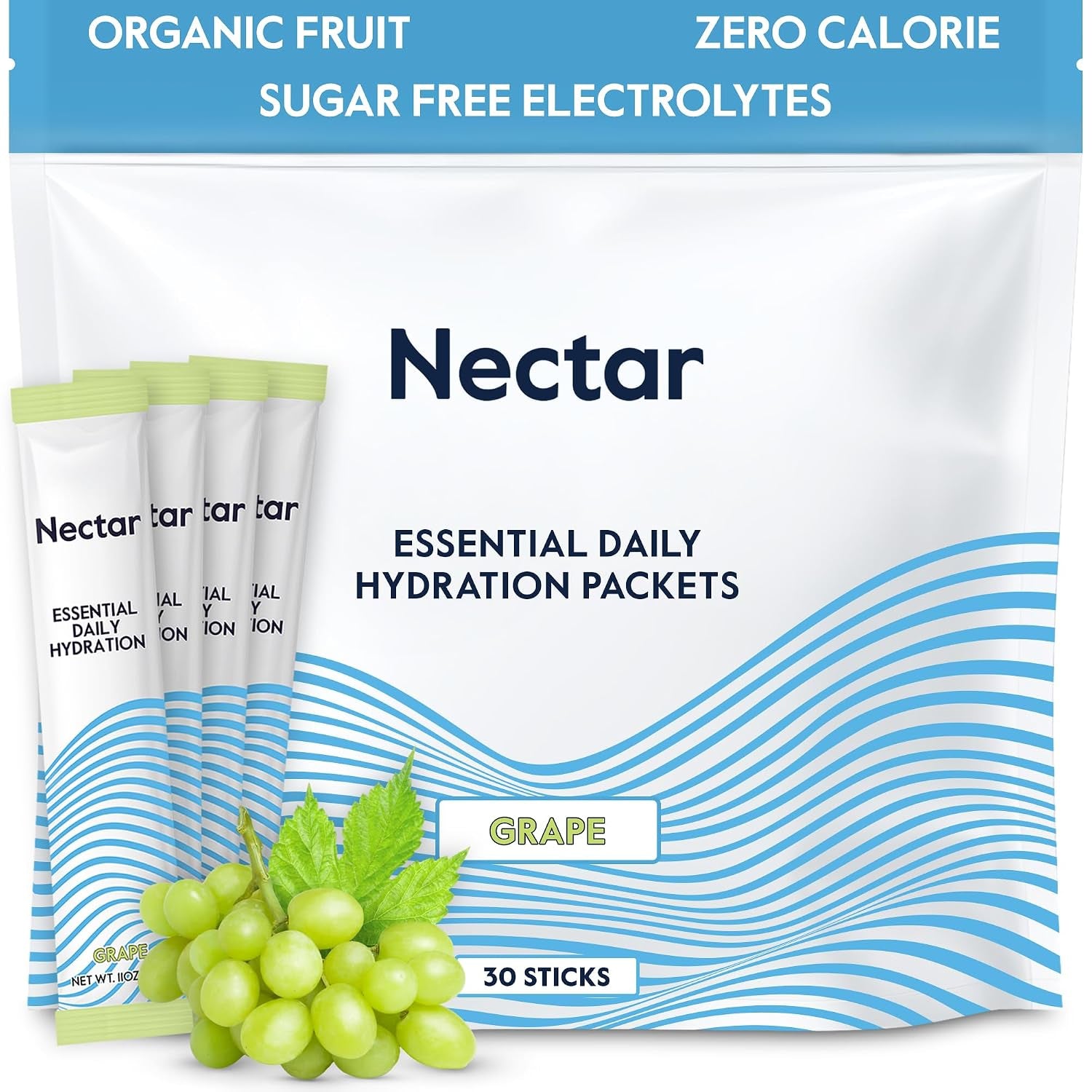 Nectar Hydration Electrolytes Powder Packets