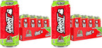 GHOST Energy Drink, Zero Sugars, 12-Pack, Sour Strips Appleberry, 16Oz