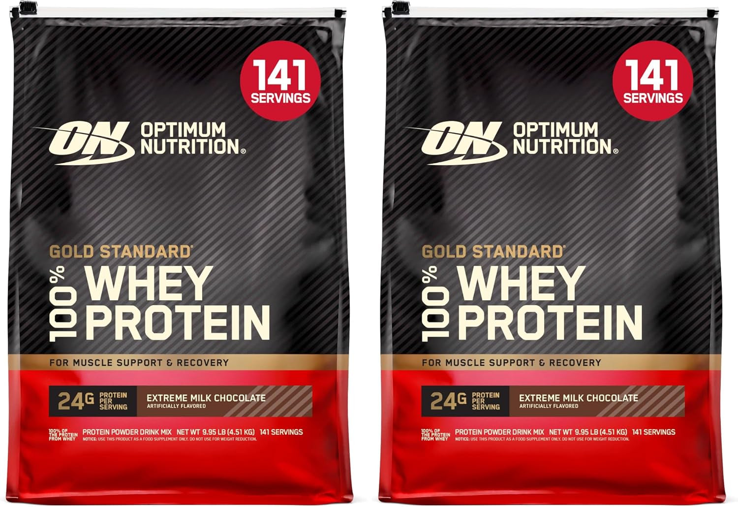 Optimum Nutrition Gold Standard 100% Whey Protein Powder, Vanilla Ice Cream, 2 Pound (Packaging May Vary) | 24G 100% Whey Protein per Serving, with Bcaas, Gluten Free, Banned Substance Tested, Easy Mixing, Muscle Support & Recovery
