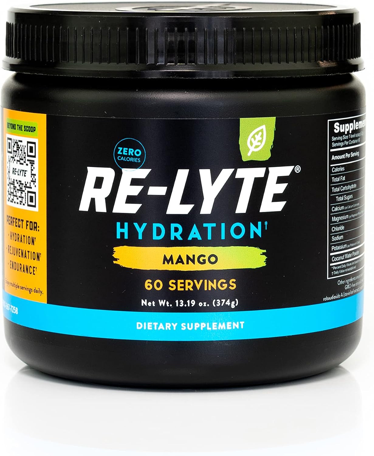 Redmond Re-Lyte Sugar Free Electrolyte Powder Drink Mix