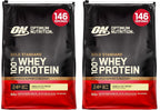 Optimum Nutrition Gold Standard 100% Whey Protein Powder, Vanilla Ice Cream, 2 Pound (Packaging May Vary) | 24G 100% Whey Protein per Serving, with Bcaas, Gluten Free, Banned Substance Tested, Easy Mixing, Muscle Support & Recovery