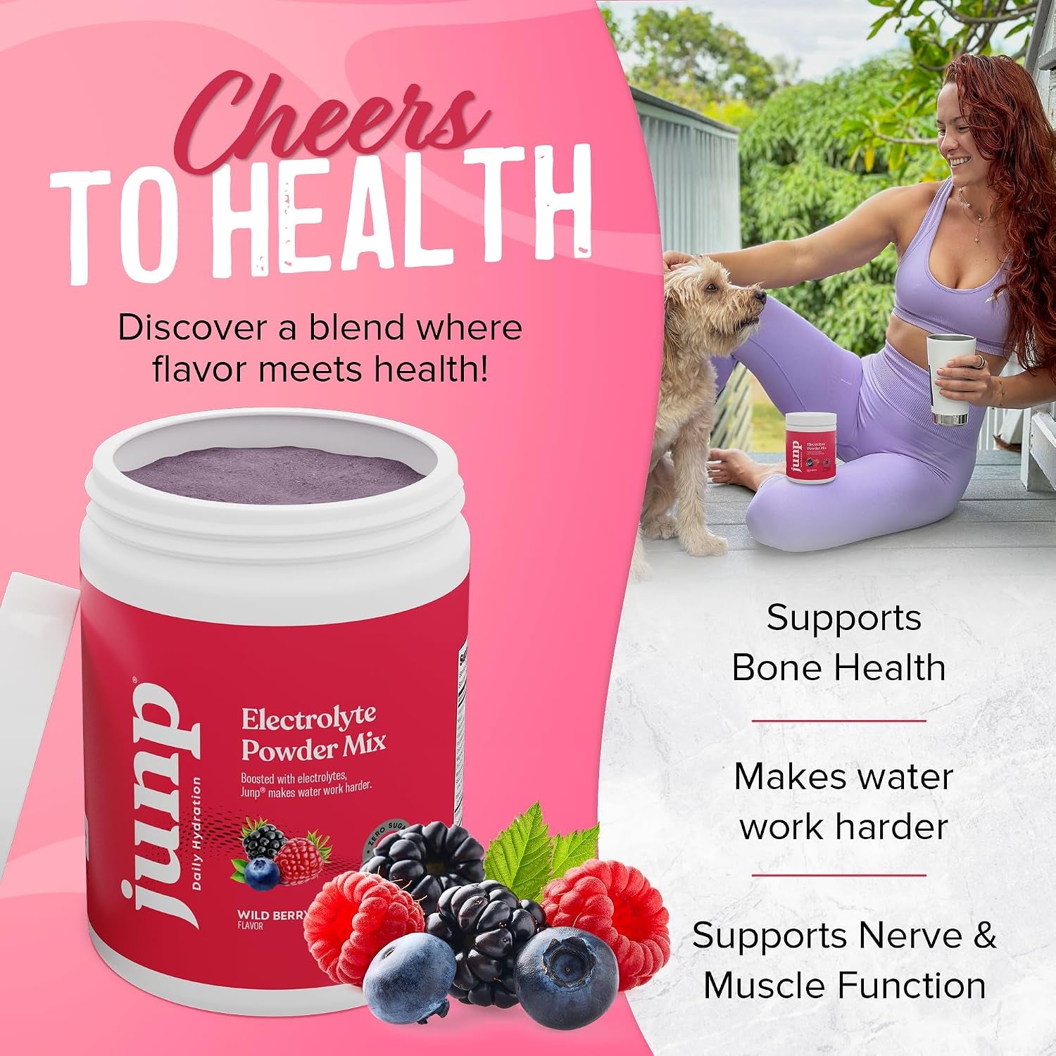 JUNP Electrolytes Powder Drink Mix