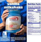 Premier Protein 30G High Protein Powder, 100% Whey, Vanilla, 17 Servings | No Added Sugar, Supports Muscle Health, Soy & Gluten-Free, 1.5 Lb