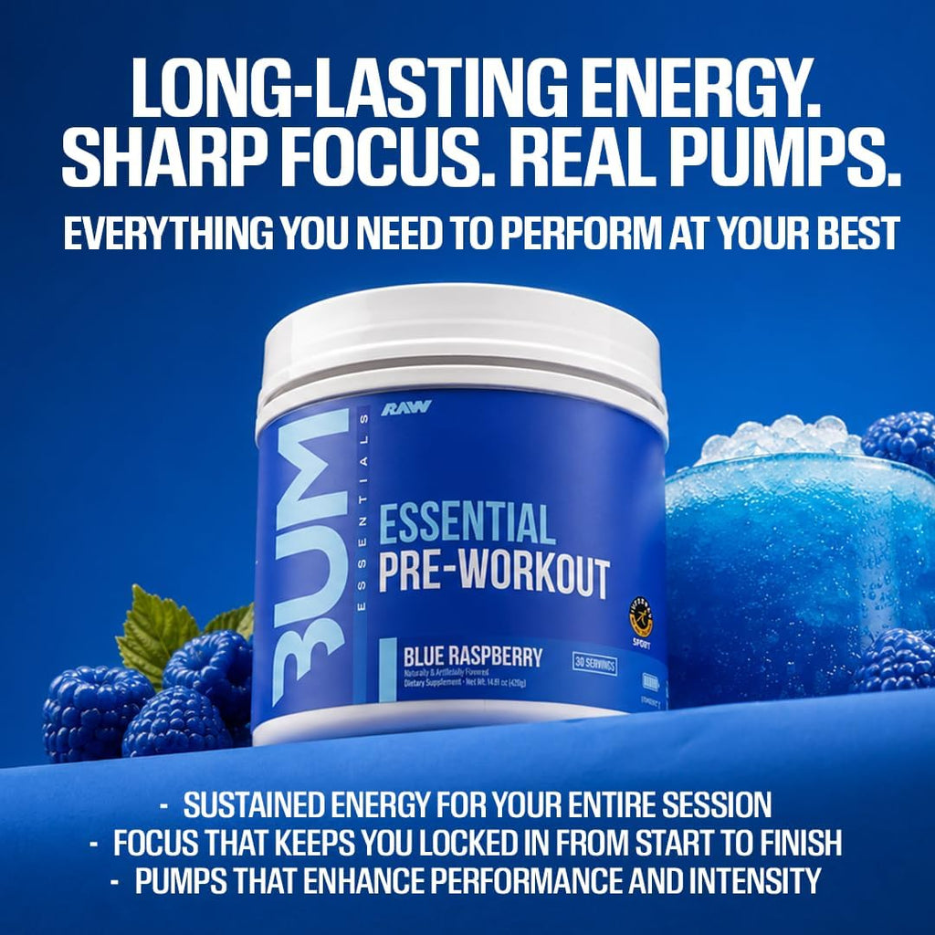 RAW Nutrition Pre Workout Powder