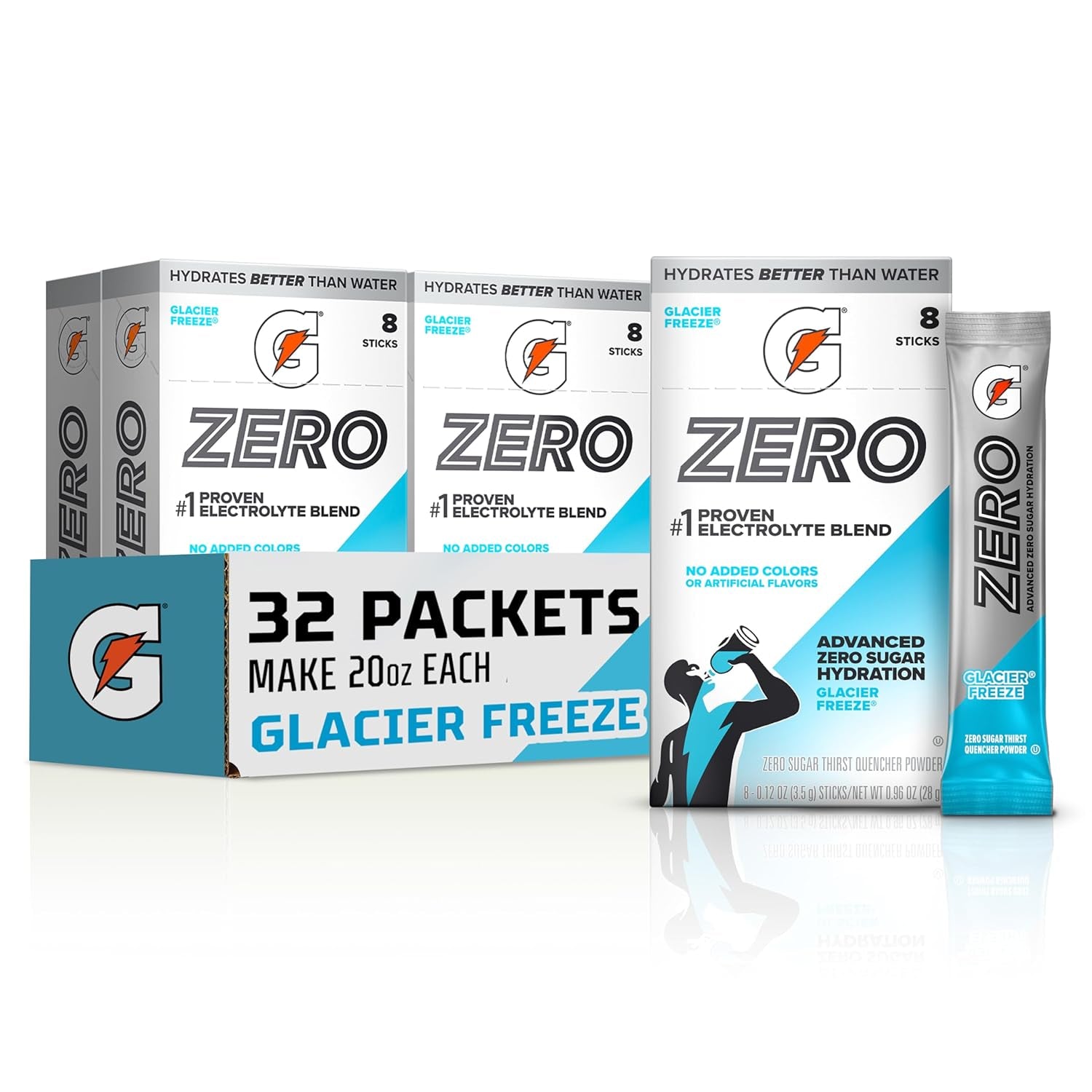 Gatorade Zero Electrolyte Powder Drink Mix