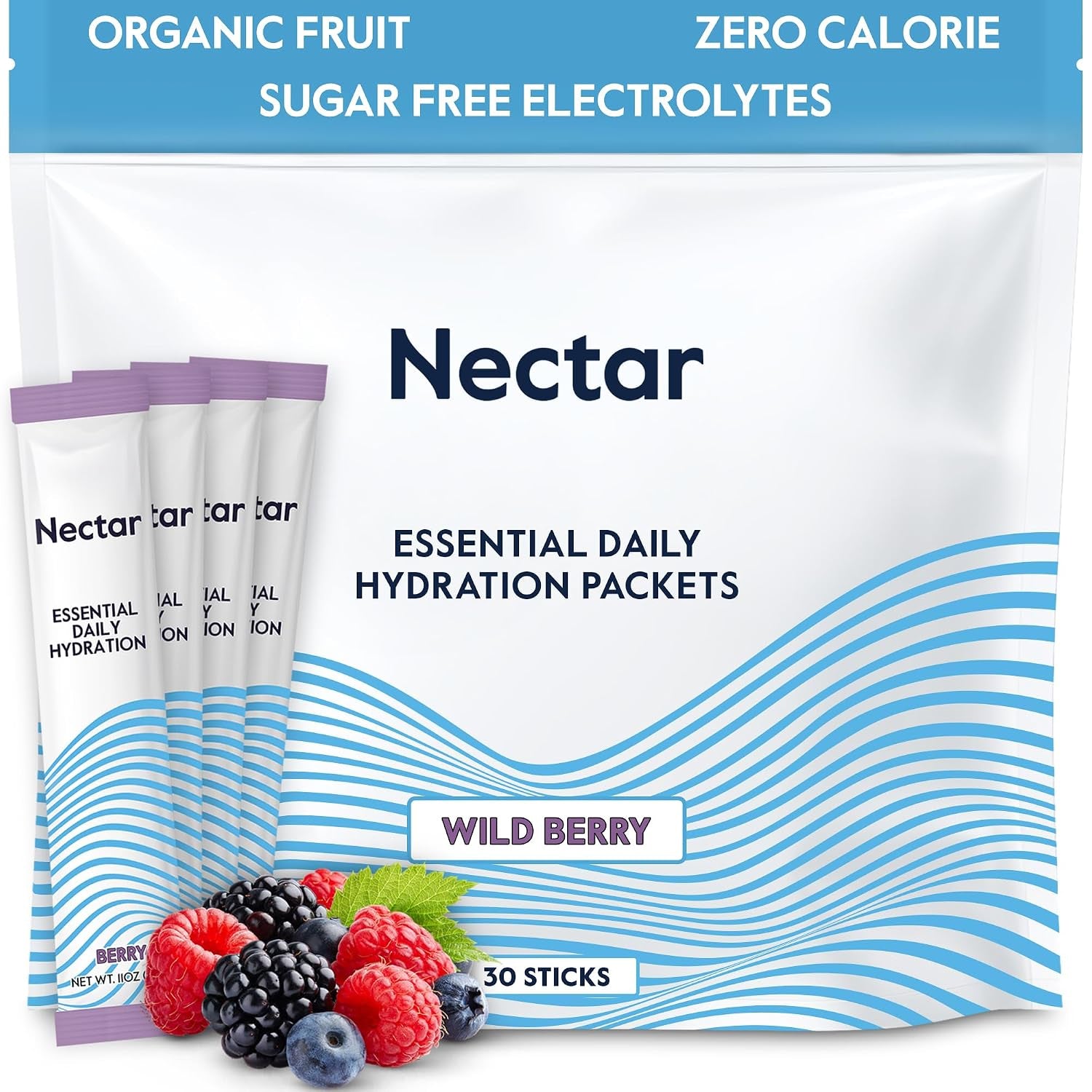 Nectar Hydration Electrolytes Powder Packets