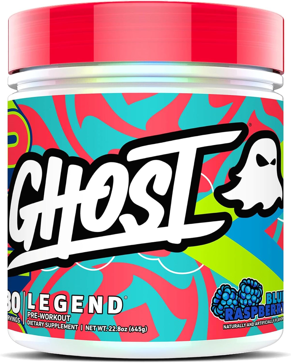 GHOST Legend Pre-Workout Powder, Sydney Cummings Mango Colada, 20 Servings