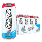 GHOST Energy Drink, Zero Sugars, 12-Pack, Sour Strips Appleberry, 16Oz