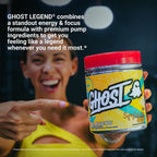GHOST Legend Pre-Workout Powder, Sydney Cummings Mango Colada, 20 Servings