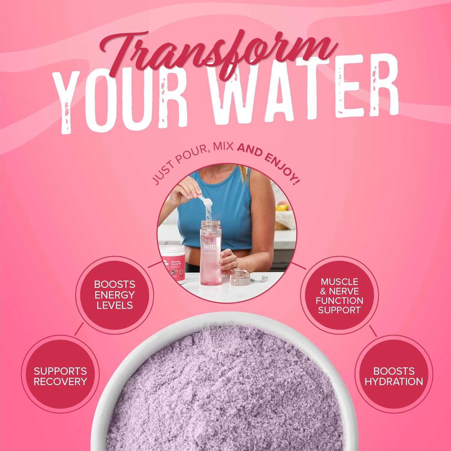 JUNP Electrolytes Powder Drink Mix